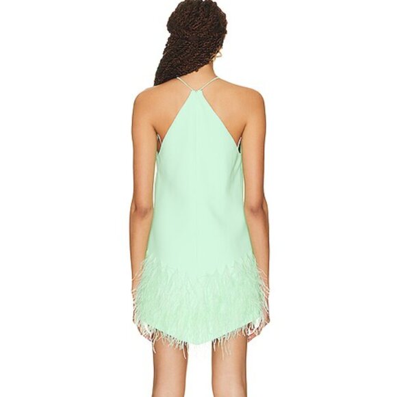 ALEXIS BRISTAL FEATHER DRESS - Picture 2 of 4